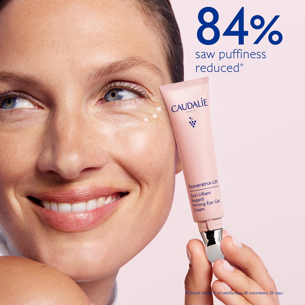 Caudalie Resveratrol-Lift Firming Eye Gel Cream, Retinol Eye Cream Alternative for Wrinkles 15 mL, 15 ml (Pack of 1) - Image 2