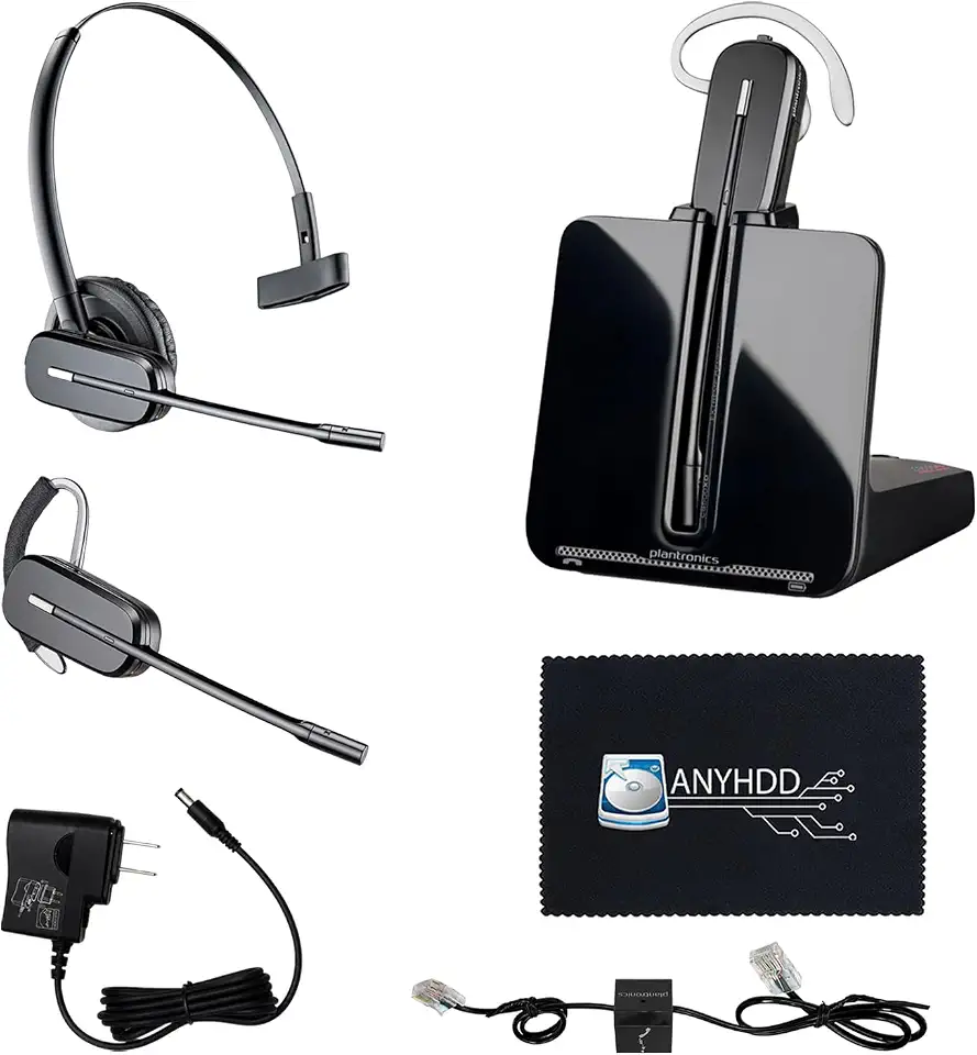 CS540 Wireless DECT Headset - Noise Canceling Microphone
