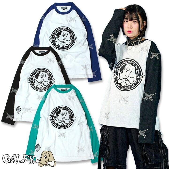 GALFY ガルフィー クレイジーわんわん 大学ロンT ゆったり Lサイズ Amazon.co.jp: GALFY ガルフィー T ロンT クレイジーわんわん大学 L