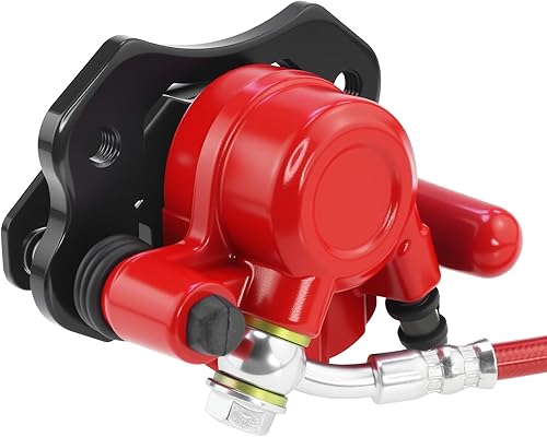 Vista 19 de PRO BAT Kit de cilindro maestro de pinza de freno hidráulico trasero con pastilla de freno adicional para cuatro ruedas Baja para Go Kart carrito