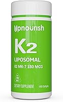 Vista 7 de UpNourish Vitamina liposomal D3 50000 UI (Vitamina D3 de 50000) con 1000 mcg de vitamina K, alta dosis de vitamina D3 K2, vitamina D 50000 UI