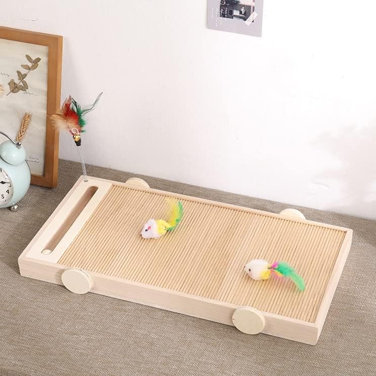 猫スクラッチャー - 猫スクラッチボード 子猫のおもちゃ からかう猫 小さなおもちゃ ふけしない 猫 スクラッチボード 研削爪 猫ク