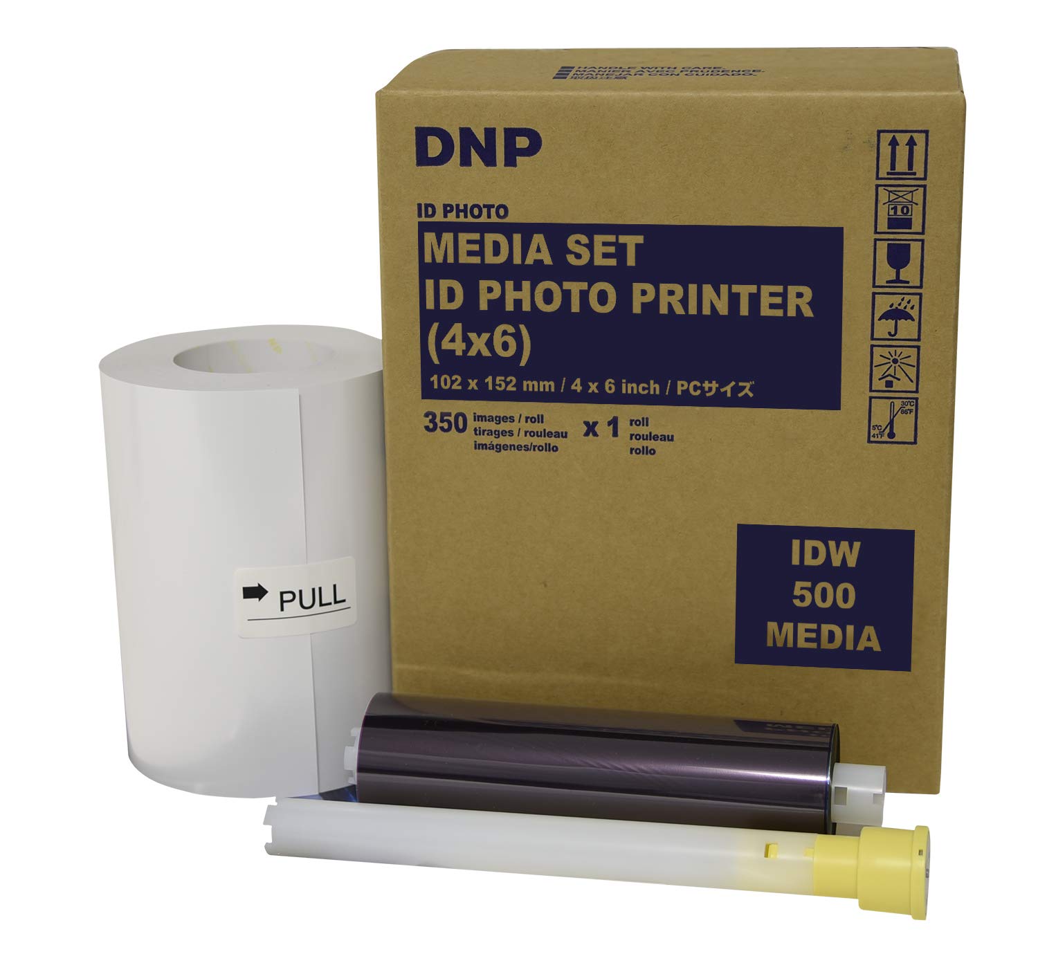 Insty-Prints 貯金箱 アドバタイジング インスティ・プリン Ib70 Amazon.com: DNP IDW500 ID Printer Media, Paper & Ribbon kit. Total