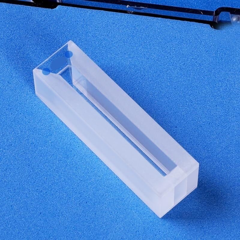 Microcella da 1,4 ml con pareti e coperchio smerigliati - Cuvetta in vetro di quarzo for spettrofotometria UV-visibile