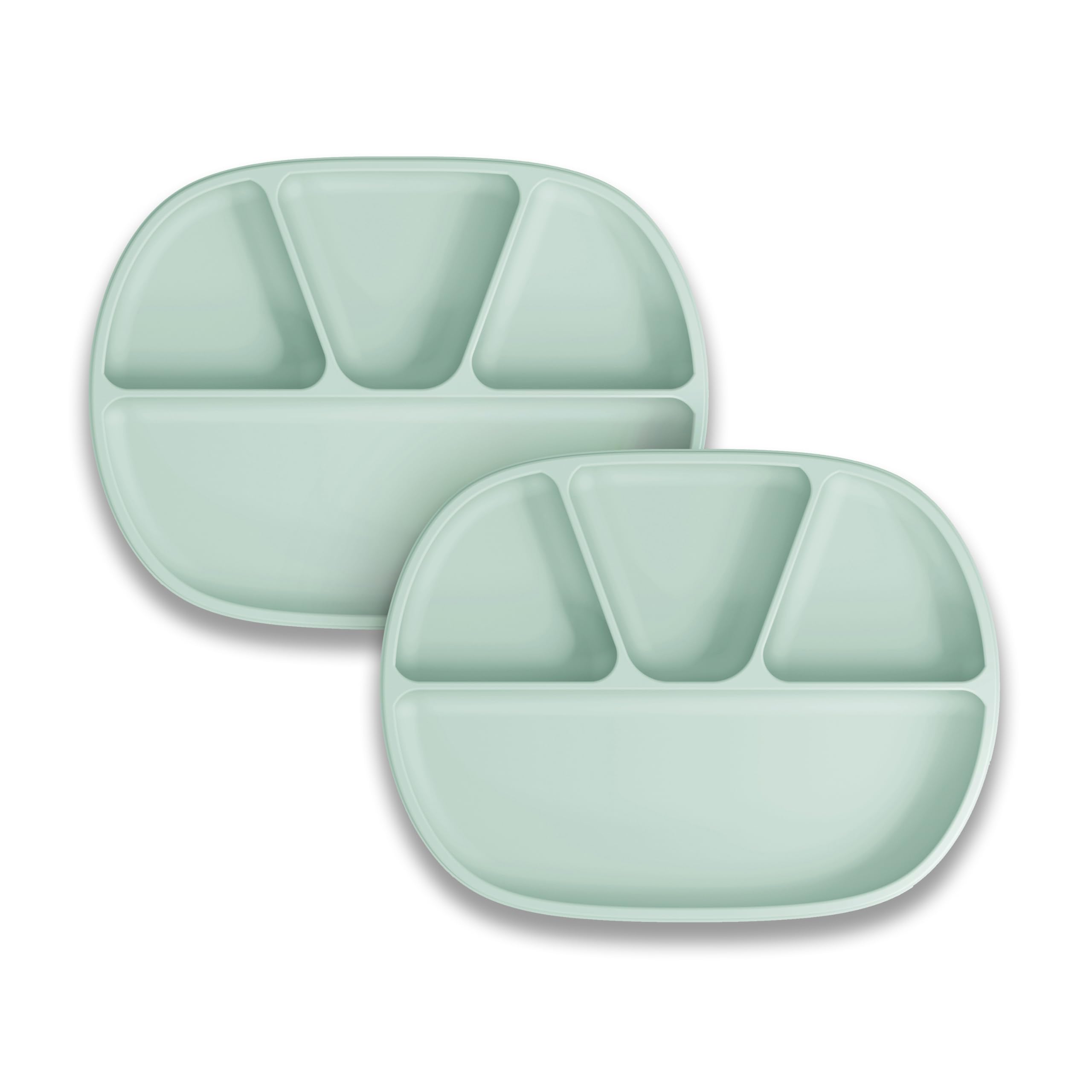 NUK Silicone Baby Suction Plates