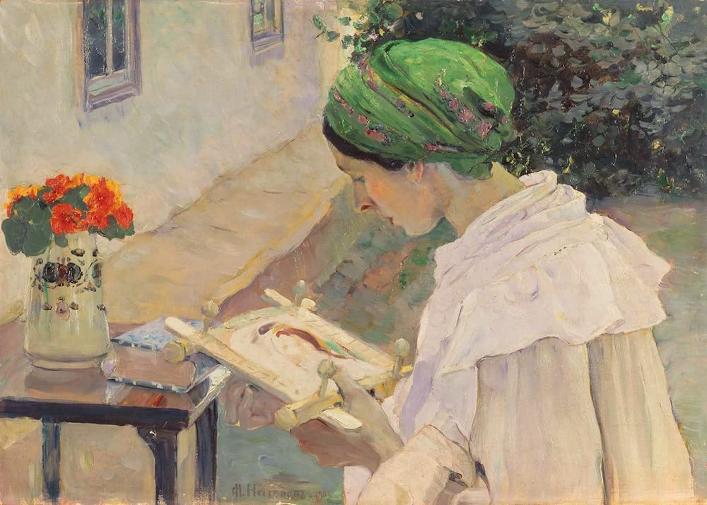 Cuadro de lienzo colorido impreso con óleo de Nesterov 5