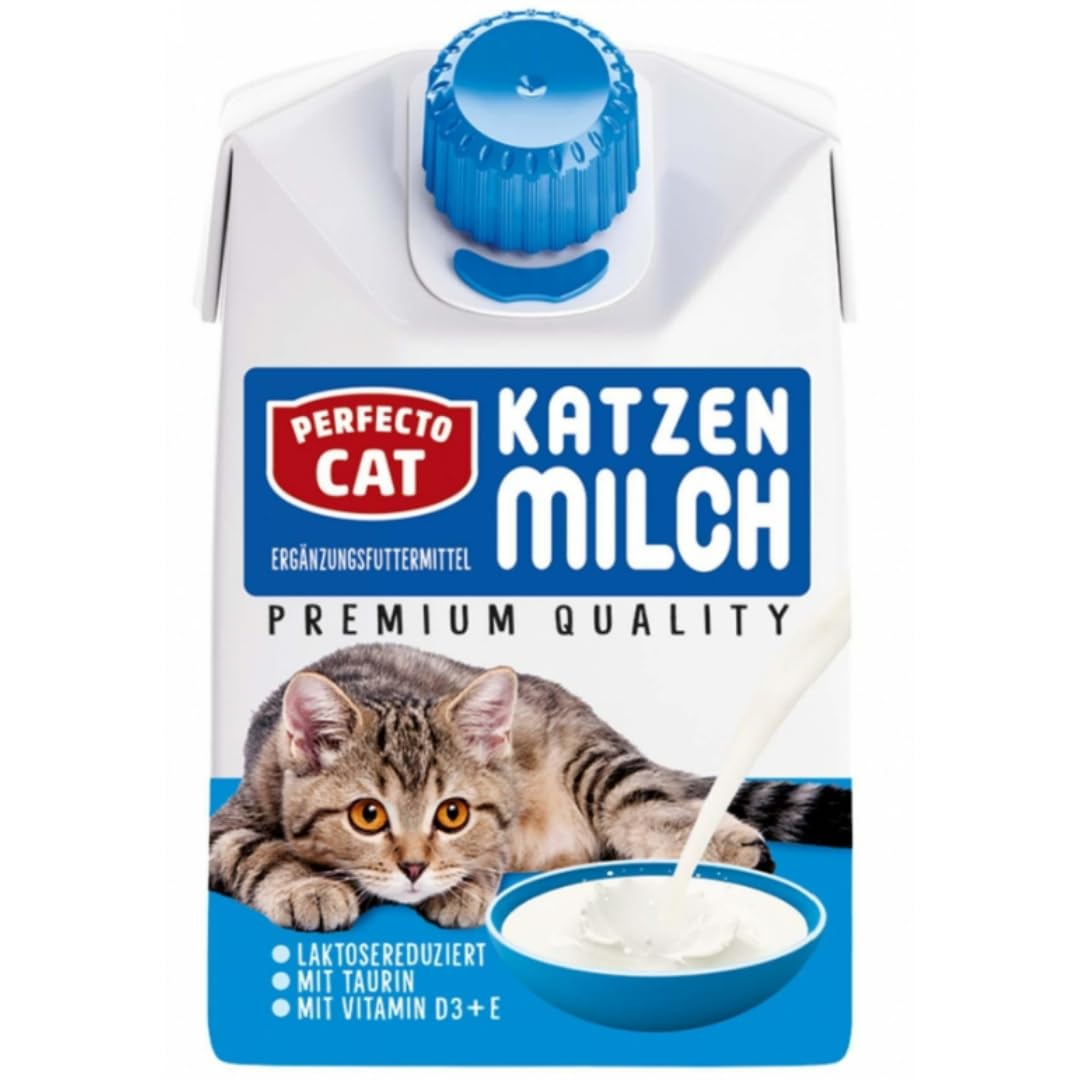 Perfecto Cat Premium Katzenmilch Milch 200 mililiter X 12 STÜCK