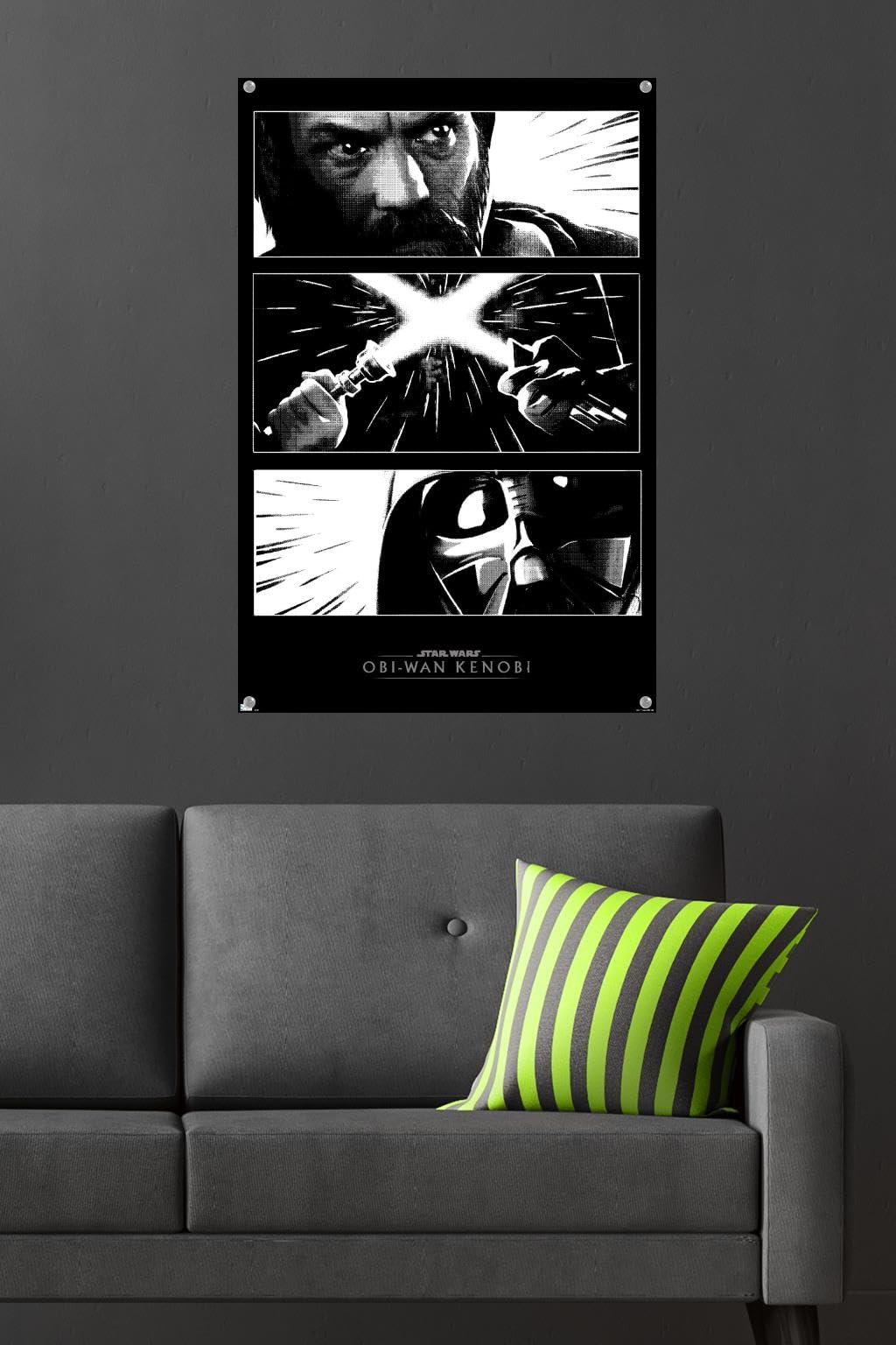 Star Wars: Obi-Wan Kenobi - Póster de pared con chinchetas