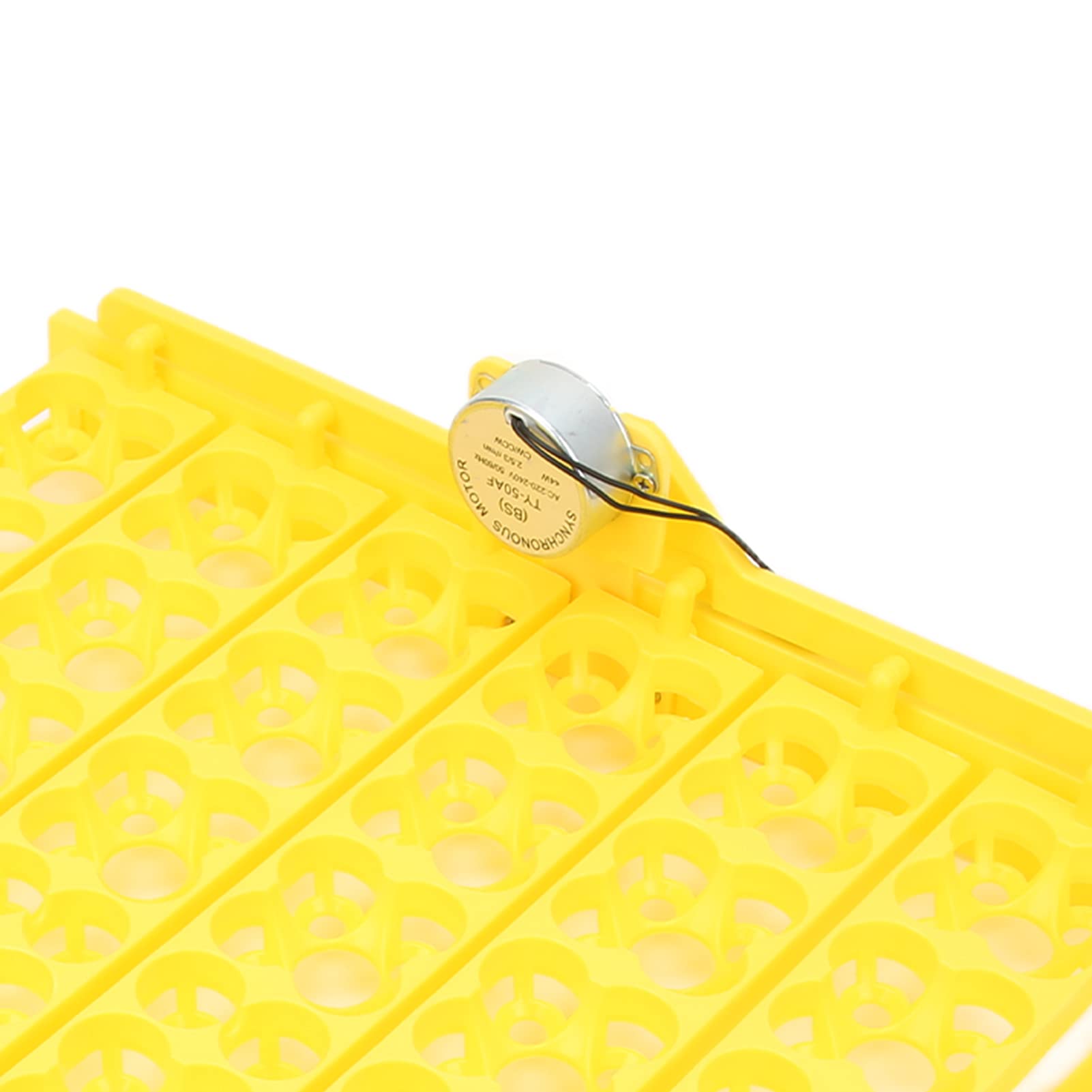 Bandeja giratoria automática para huevos Mini incubadora incubadora Bandeja giratoria automática para huevos Herramienta giratoria para huevos con motor para pollo, pato, huevo de codorniz[220 V]