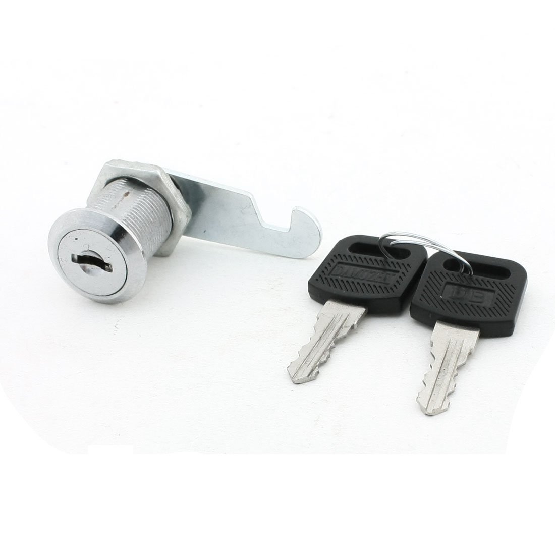 clover0519-MRKK　0728 Aexit Silver Tone Door Hardware & Locks 17.4mm Dia Straight Drawer