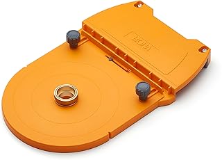 Bora Router Dado Jig, The Woodworking Router Guide That Allows for Precise, Straight Dados, Rabbets, and Mortises | 542005, Orange
