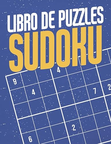 Libro De Puzzles Sudoku Rompecabezas de Sudoku para adultos y mayores en letra grande - Nivel de dificultad Medio a muy difícil - Con soluciones