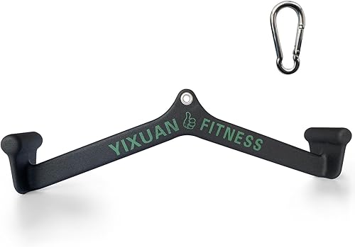 Accesorios de acero grueso de agarre ancho y agarre cerrado, barra en V, mango de doble fila D y barra de prensa de tríceps para accesorios de