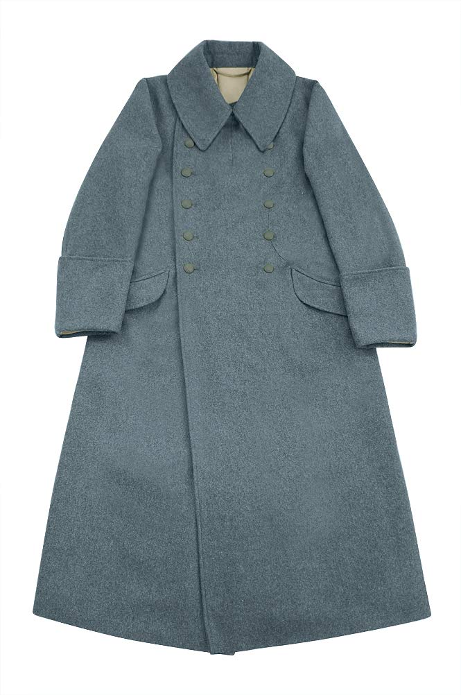 militaryharbor WW2 WWII German M42 Heer EM Italian Field Wool Greatcoat