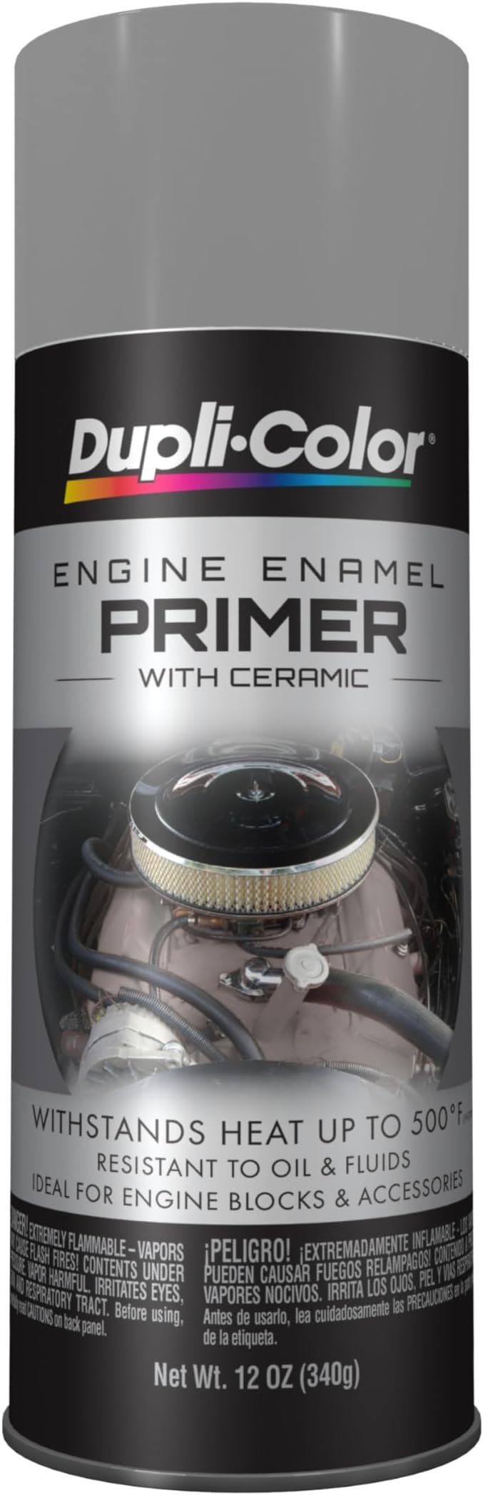 Gray Engine Enamel with Ceramic Primer 12 oz. Aerosol