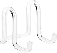 Vista 9 de Plymor Caballete de exhibición estilo cinta de acrílico transparente