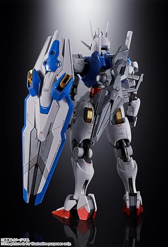 Miniatura 4 de TAMASHII NATIONS - Mobile Suit Gundam: The Witch from Mercury - Gundam Aerial, Bandai Spirits Chogokin Metal fundido coleccionable