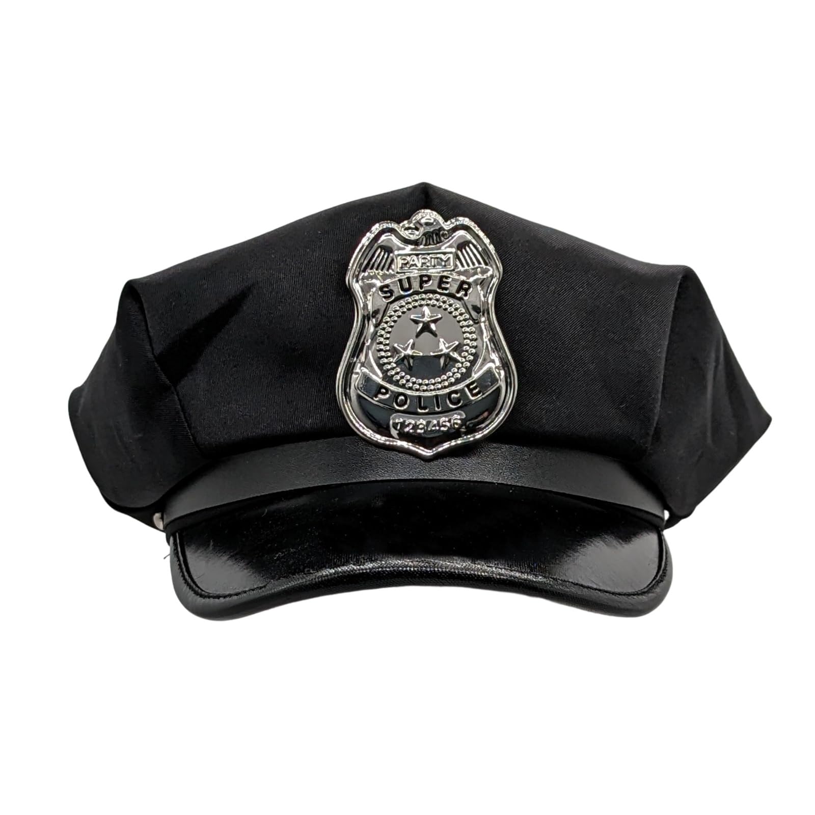 Amazon.co.jp: [APOSITV] ポリス コスプレ 帽子 メンズ メタルバッジ