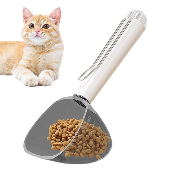 Foto 8 de 8 de Cat Food Scooper - Portable Measuring Scoop for Dog Food, Dog Food Cup Scoop, Dog Food Scoop, Pet Food…