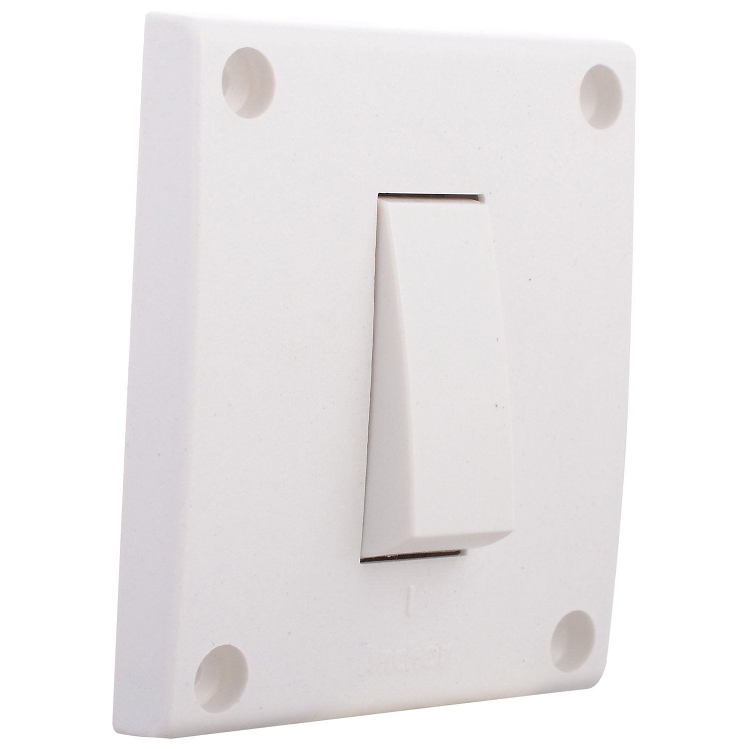 Anchor 38477 Penta Capton 1 -Way Switch WH, 20 Amp, White