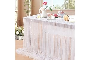 LuoluoHouse Pearl Table Runner: Bridal Wedding Sweetheart Tablecloth