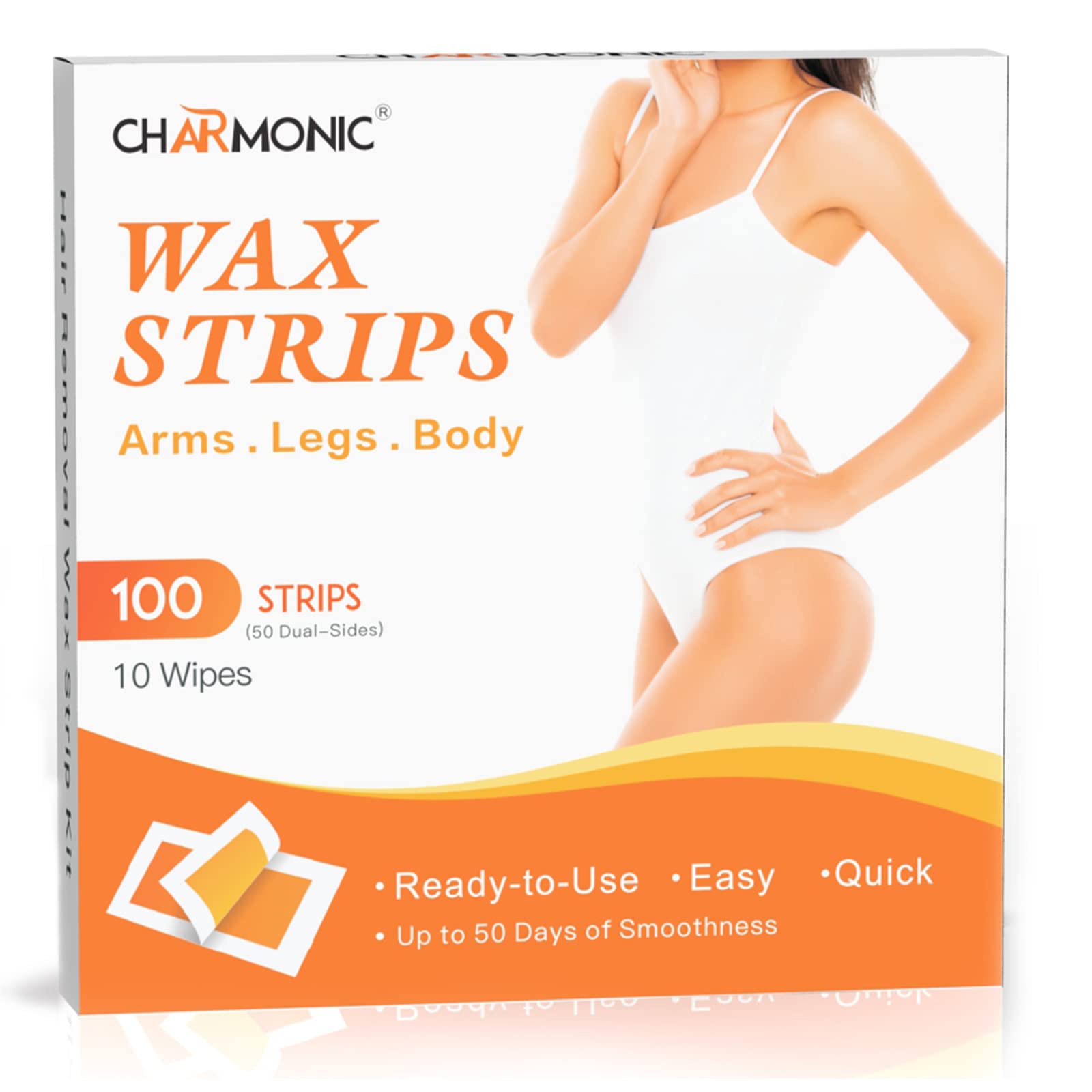 Amazon.com : 100 Pcs Wax Strips, Waxing Kit for Arms, Legs, Underarm Hair,  Eyebrow, Bikini, and Brazilian Hair Remover, Quick & Painless Wax Strips  for Hair Removal, Waxing Strips Contains 10 After-wax