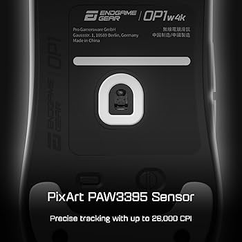 Amazon.com: ENDGAME GEAR OP1w 4k Wireless Gaming Mouse Black
