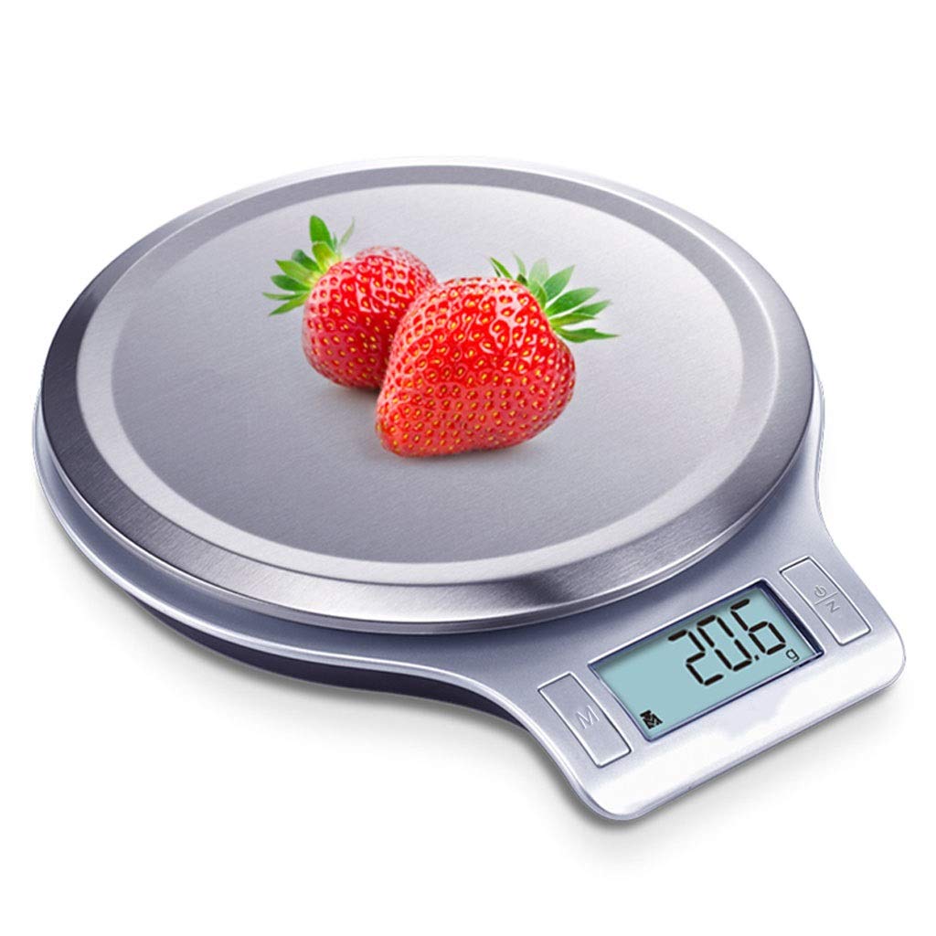 0.1g High Precision Electronic Kitchen Scales, Household Stainless Steel Scale LED Diaplay Food Baking Weighing Scale, Tare and Zero Function