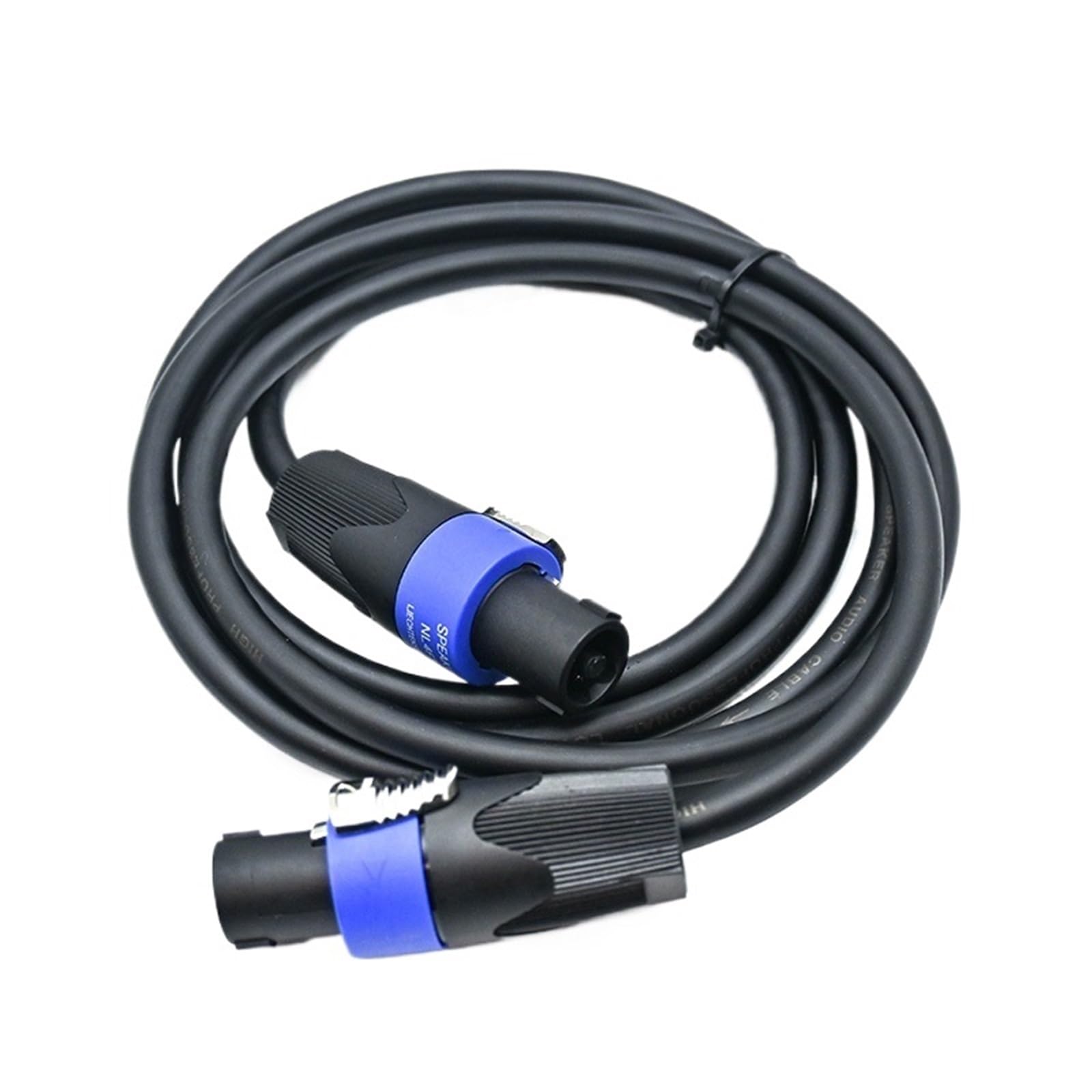 Profesjonalny kabel głośnikowy audio NL4FX, 20 m, 10 m, 5 m, 3 m, 2 m, 1,5 m, NL4, 4-biegunowy, 2-żyłowy, OFC, kabel zasilający z czystej miedzi (3 metry, NL4FX 2 x 1,5 mm²)