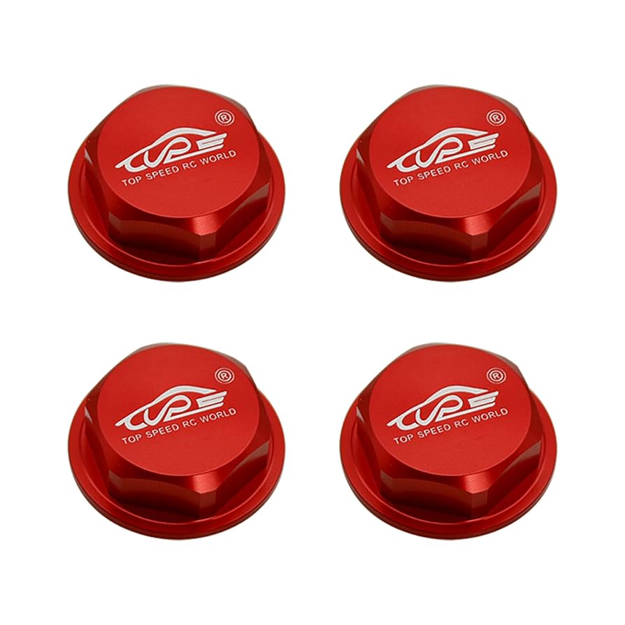 Amazon.com: FLMLF Wheel Nut Red for 1/5 RC Hpi Baja 5B 5T