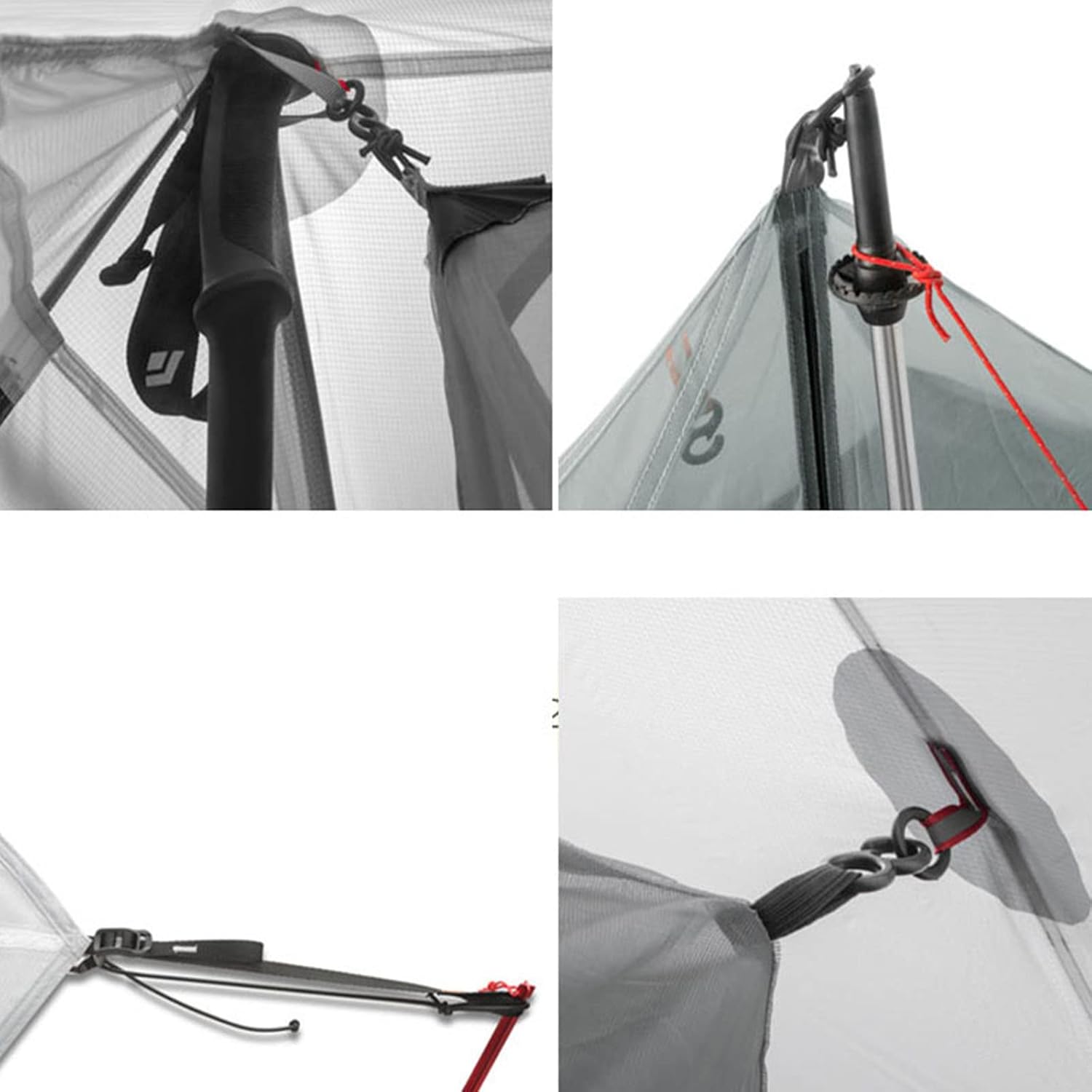 Ultralight Poleless Pyramid Camping Tent 3-4 Season 15D Rodless Tent Double-Coated Silicon-Coated Tent for Hiking and Traveling