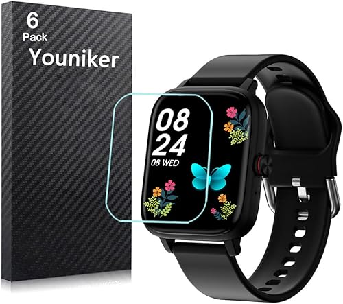 Paquete de 6 protectores de pantalla compatibles con TOZDTO I13 de 1.7 pulgadas, compatibles con Luoba I13 de 1.69 pulgadas, protectores de pantalla