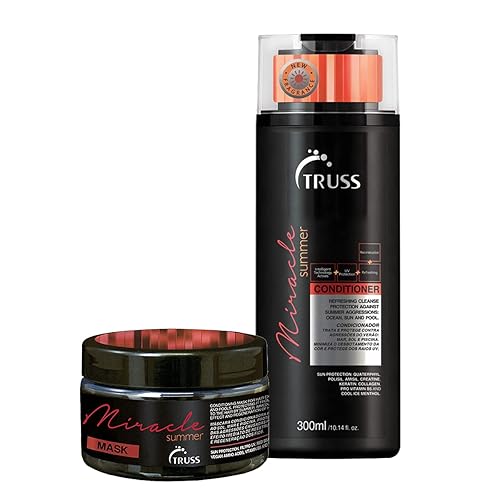 Truss Paquete de mascarilla Miracle Summer con acondicionador Miracle Summer para protección UV