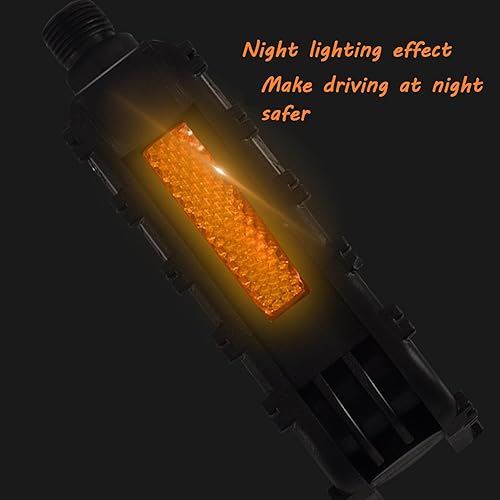 Miniatura 6 de Pedales de bicicleta plegable para gato de grasa  Pedales de bicicleta de 916 pulgadas de pulgada, bicicletas de montaña, bicicletas de carretera,