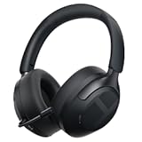 S40 Noise Cancelling Headphones Over Ear&comma; 50dB Hybrid ANC with Multiple Modes&comma; LDAC Hi-Res Wireless Audio&comma; 90H Playtime&comma; Custom EQ via App&comma; Bluetooth 6&period;0 Multipoint Connect&comma; 5 HD Mics Call
