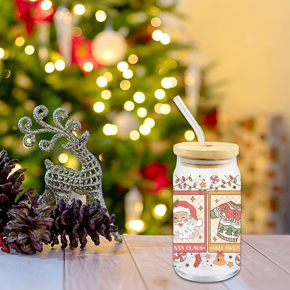 8 Adesivi UV DTF Per Tazze, Pacchetto Di Adesivi Impermeabili A Tema Estivo Per Decorare Tazze Bicchieri Bottiglie Materiale Scolastico Ecc Artigianato Materiale Artistico Fai Da Te G 601099557944557