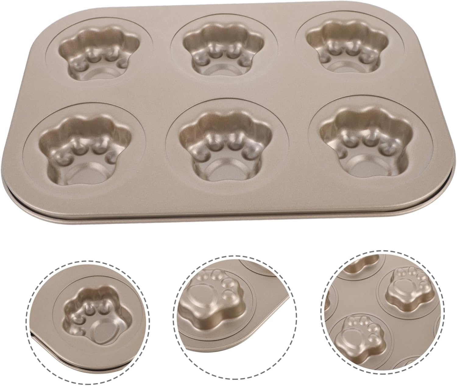 Ciieeo Cavity Cake Molds Carbon Steel Baking Mold for Unique Desserts for Boys and Girls Parties and Creative Treats