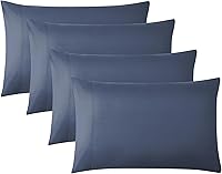 Vista 73 de Southshore Fine Linens® - Vilano® Springs - Par de fundas de almohada plisadas, color verde azulado, estándar (Queen)