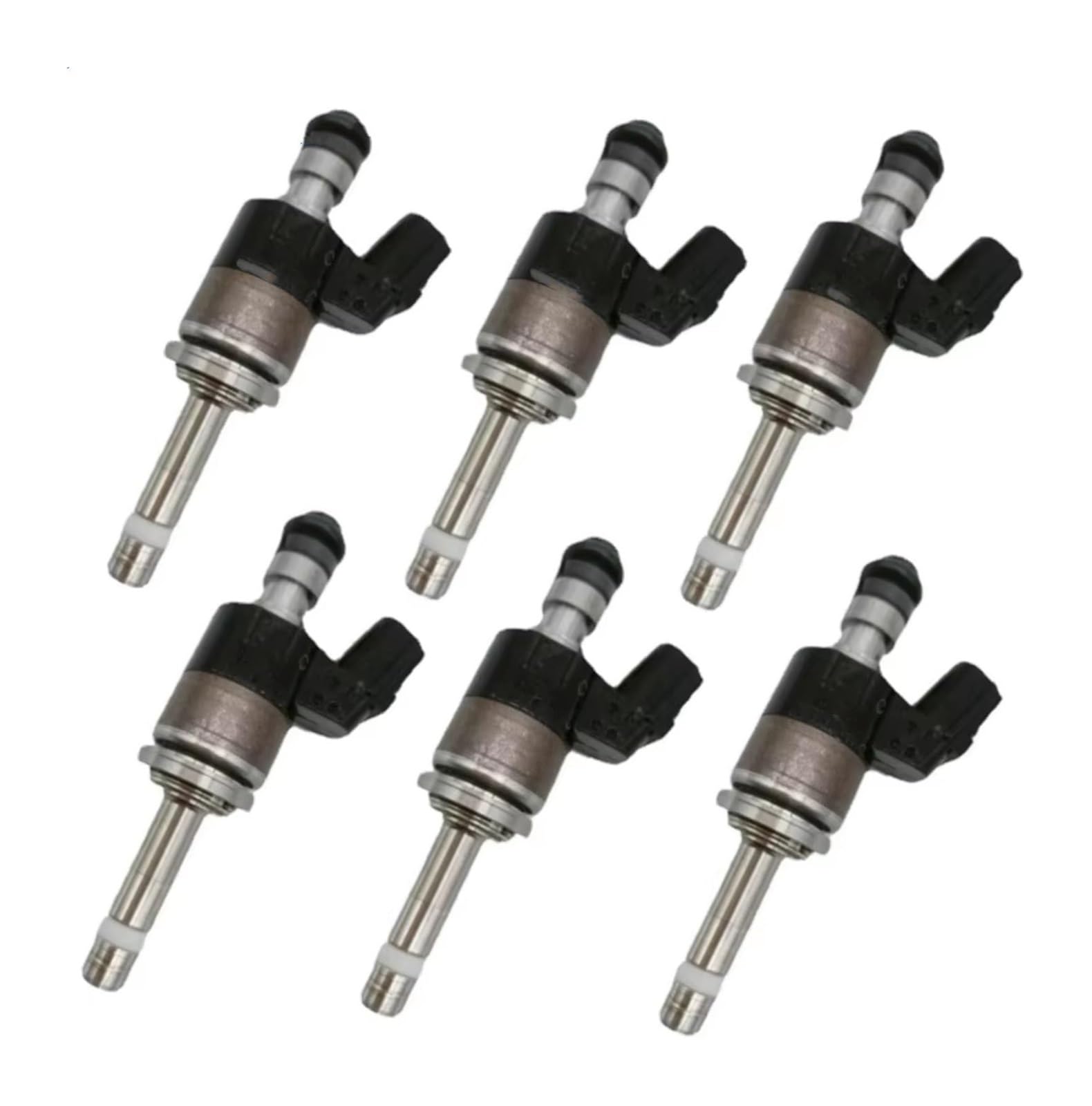 Qwqwfa One Color Petrol Fuel Injector For 16010 Rlv 315 16010Rlv305 Parts Car Accessories Oem 16010-Rlv-315 6X Fuel Injectors Exhaust