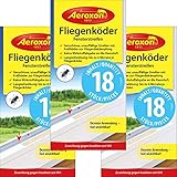 Anwendung: Schutzpapier entfernen und Köderstreifen vom Trägerpapier abziehen und innen auf die Fensterscheibe oder den Fensterfalz kleben. Nicht benötigte Köder wieder mit Schutzpapier abdecken. An sonnigen Fenstern, im oberen Drittel der Scheibe anbringen. Pro Fensterflügel genügen 1-2 Streifen (je nach Befall). Ausreichend für einen Raum von ca. 10-15 qm.