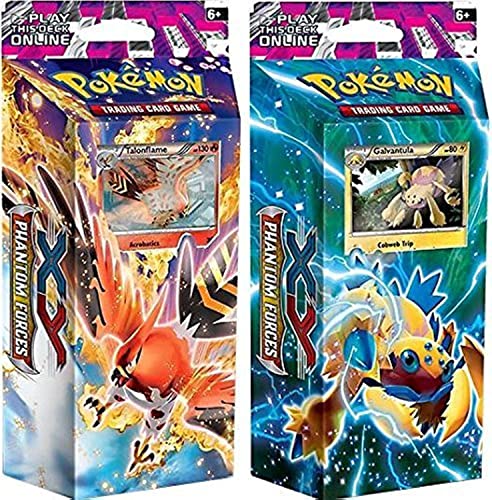 Pokémon Pokemon TCG Phantom Forces - Theme Decks: Burning Winds & Bolt Twister