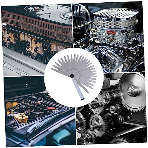 Calibrador de espesores PRETYZOOM de acero inoxidable para medición de holguras en mantenimiento automotriz miniatura 3