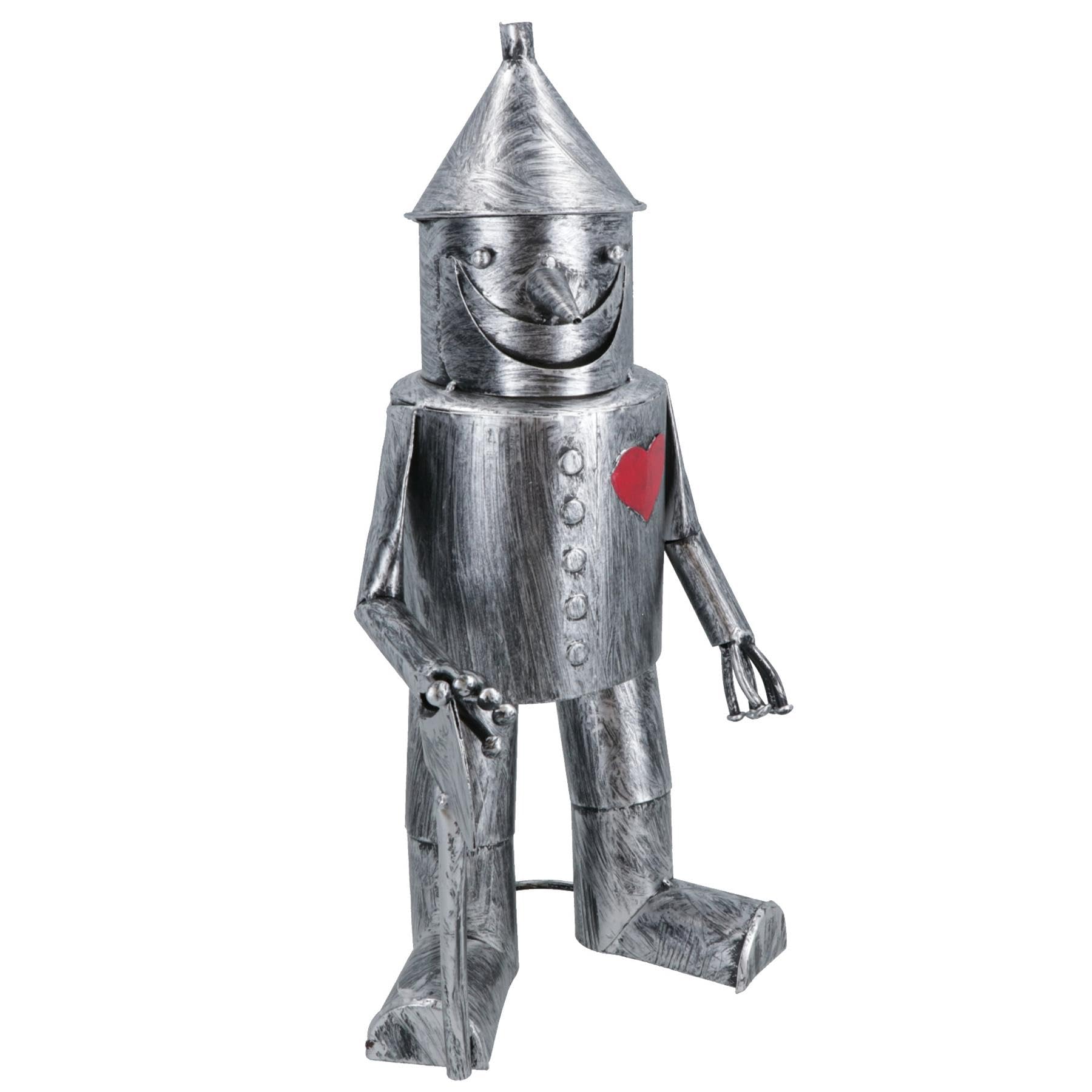 B&Q -  Tin Man Garden Ornament 41Cm Lawn Art Sculpture Statue Yard Home Decor