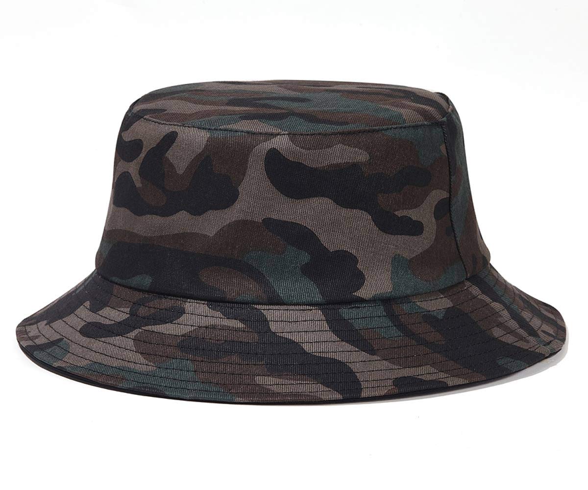 Quanhaigou Sombreros unisex para el sol, sombrero de playa de moda para hombres y mujeres, verano al aire libre niño niñas Boonie Cap transpirable plegable