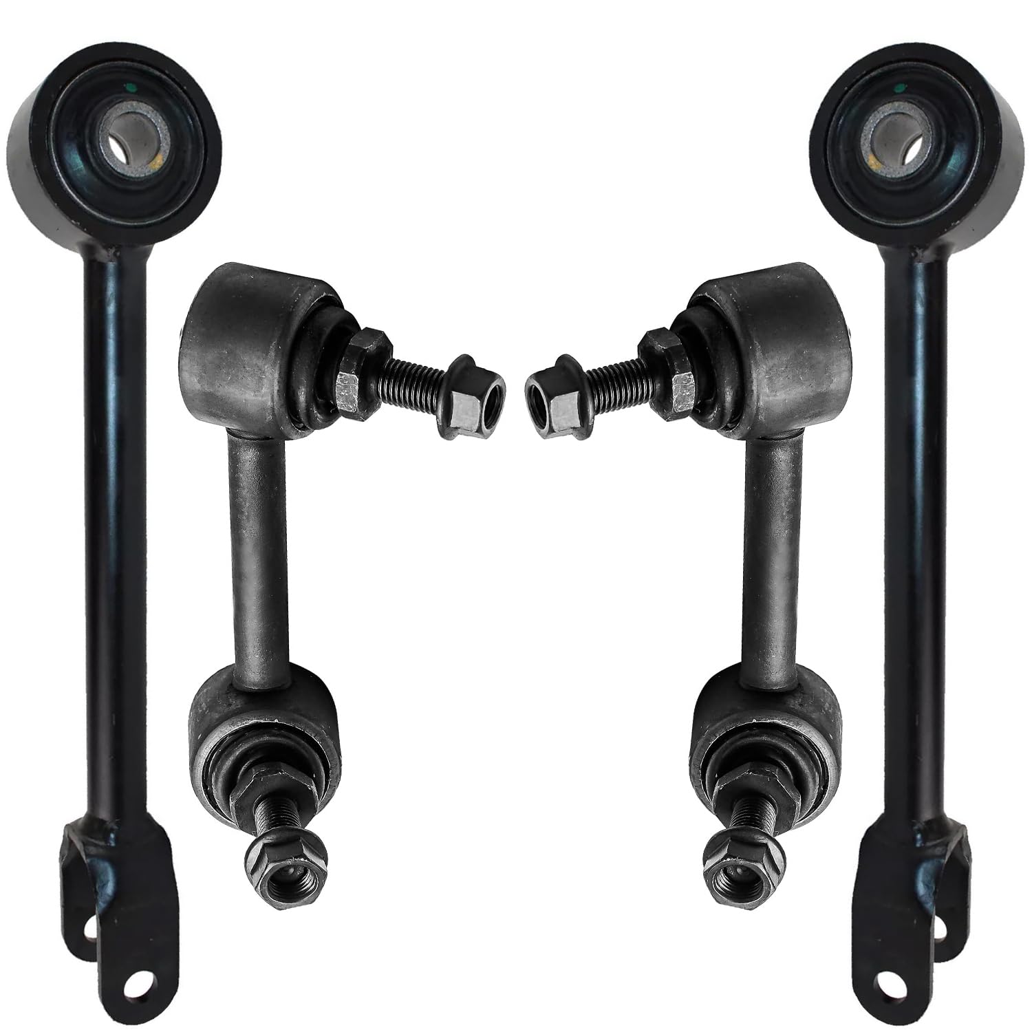 Detroit Axle - Rear Trailing Arms Sway Bars for 11-13 Nissan Altima 11-14