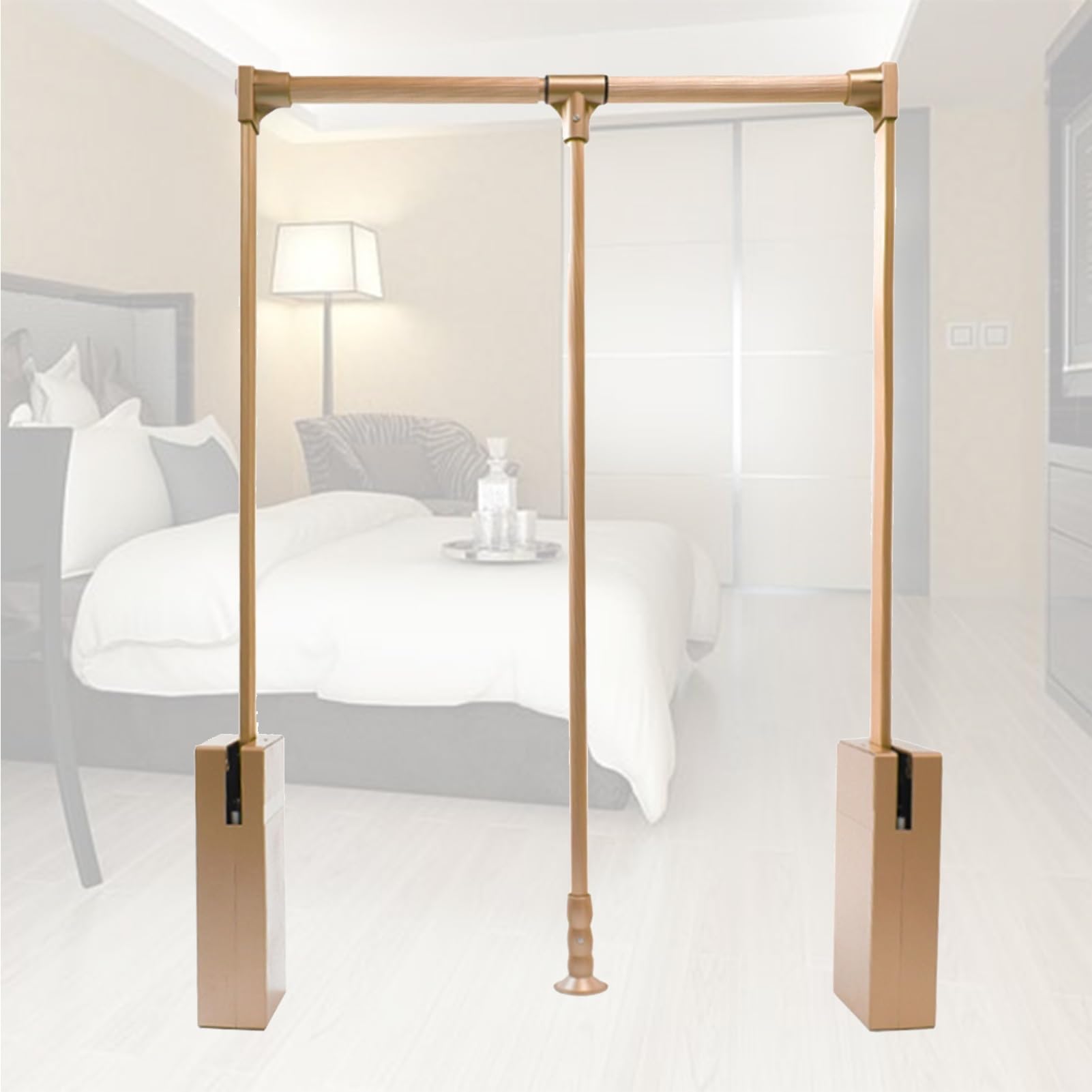 Tringles de garde-robe relevables pour optimiser les armoires hautes