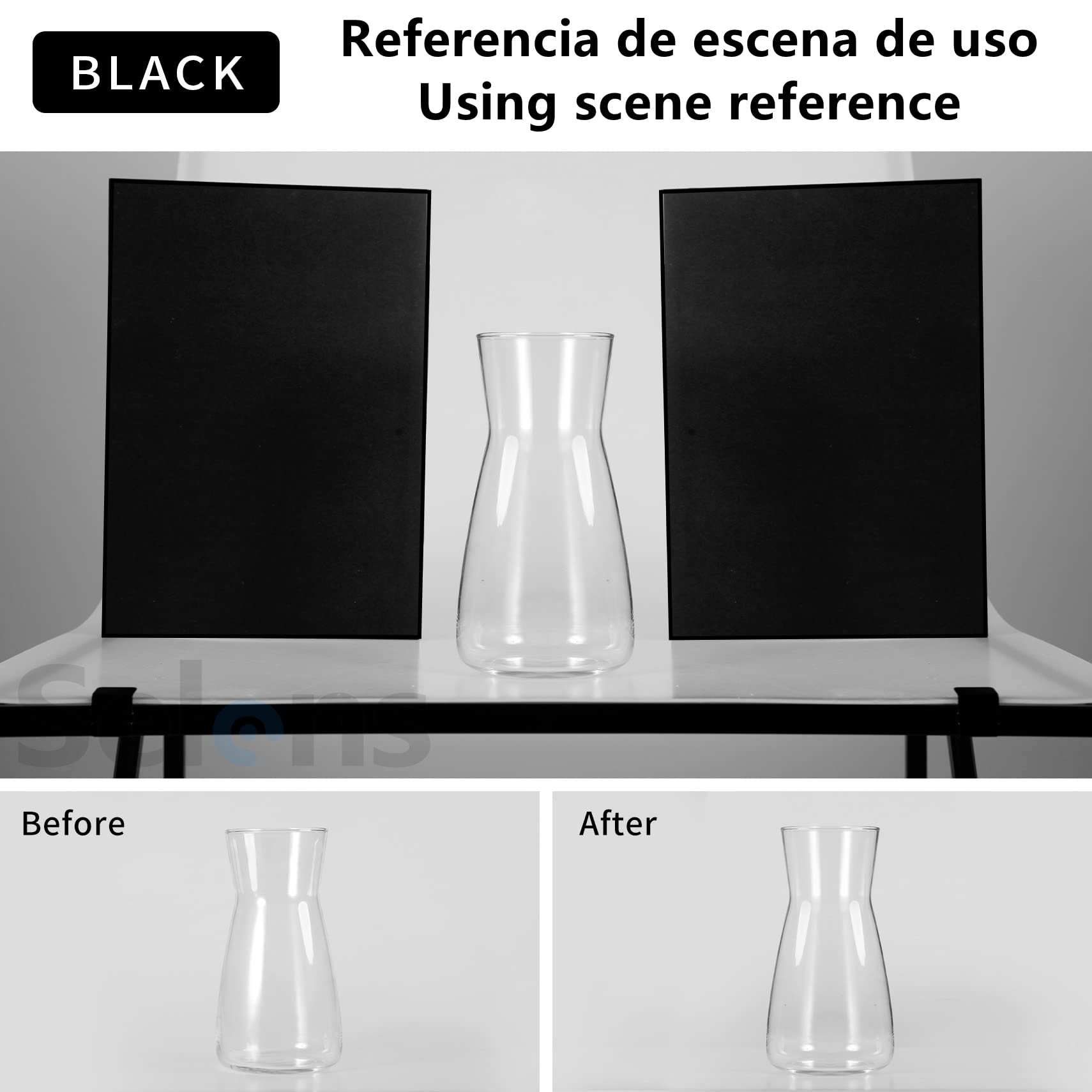 3 en 1 Reflector de Luz Fotografía 29.7X42cm Plegable Cartón Grueso Iluminación para Comida Naturaleza Muerta Producto Estudio Fotográfico Fotos Negro/Plateado/Blanco 2 Piezas