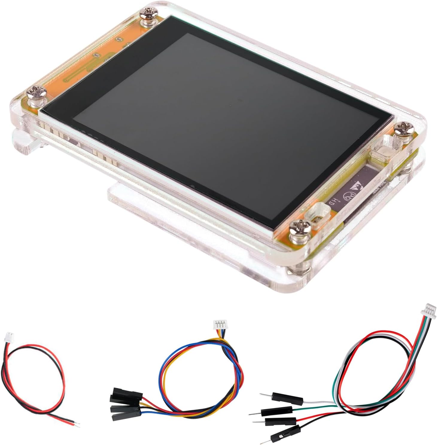 2.8" ESP32 LCD Display Module JC2432W328C 4M Flash WiFi+BT Dev ST7789 Driver Capacitive Touchscreen + Acrylic Case for Arduino