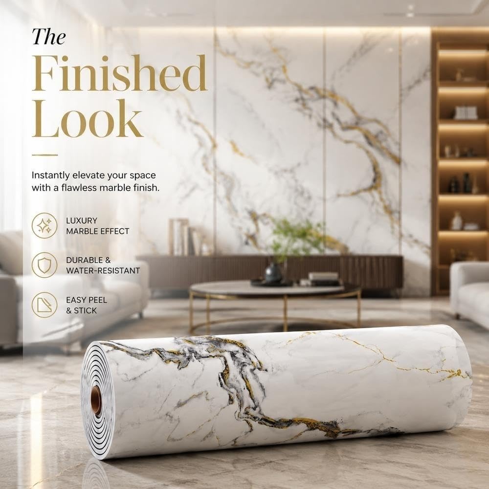 Peel and Stick Vertical Grain Wall Panels Waterproof Backsplash Tile