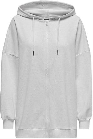 ONLY ONLDAZE L/S OVERSIZE ZIP HOOD SWT Sweatshirt Kad n